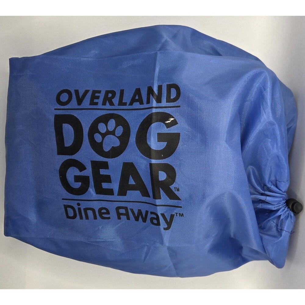 Overland Dog Gear Dine Away Kit 7 Pc Sm to Med Dog Pet Travel Essential Mobile